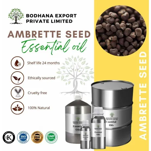 Ambrette Seed Essential Oil Manufacturers